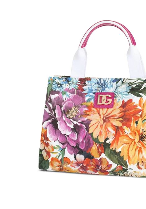 Printed Canvas Handbag DOLCE & GABBANA KIDS | EB0116-AY218HA5PC